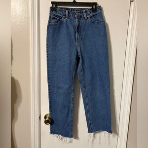 Vintage Faded Glory Mom Jeans High Rise Denim size 8
